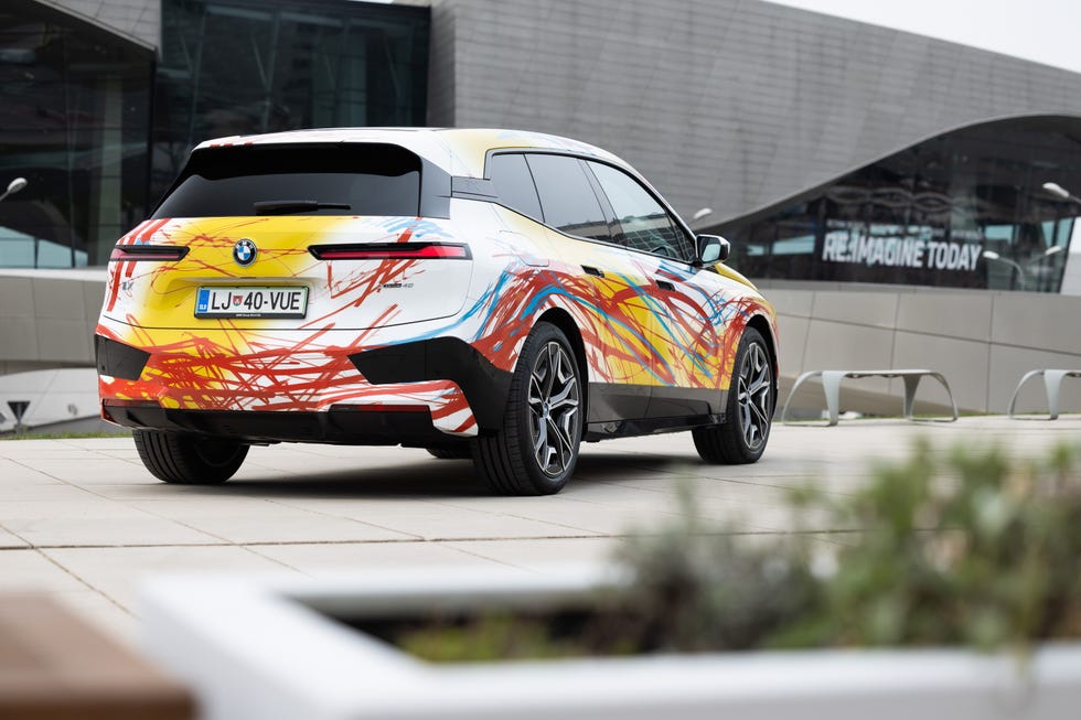 bmw ix art car redesign ix