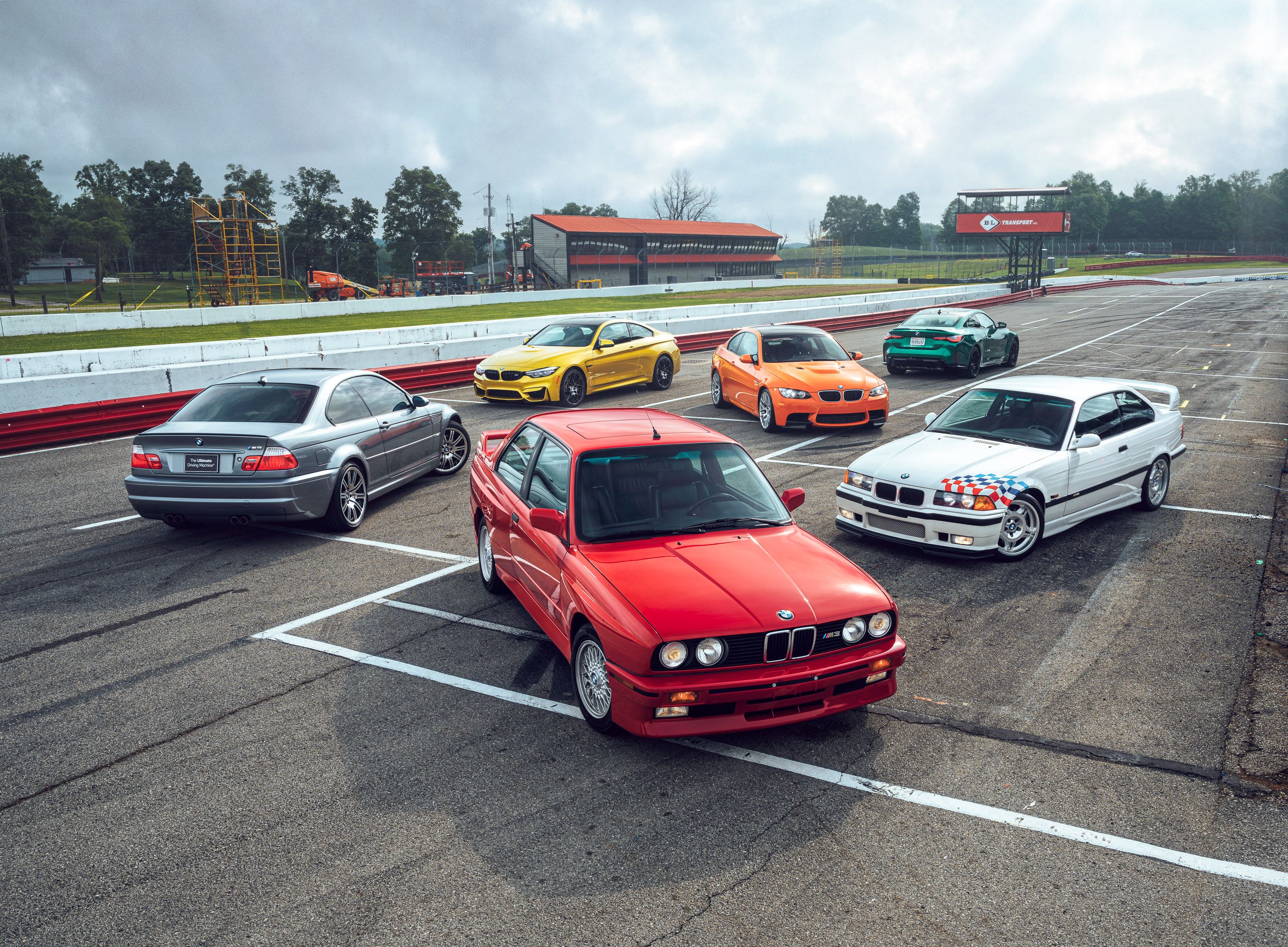 Yellow E30 M3, BMW Modified 4K Poster 