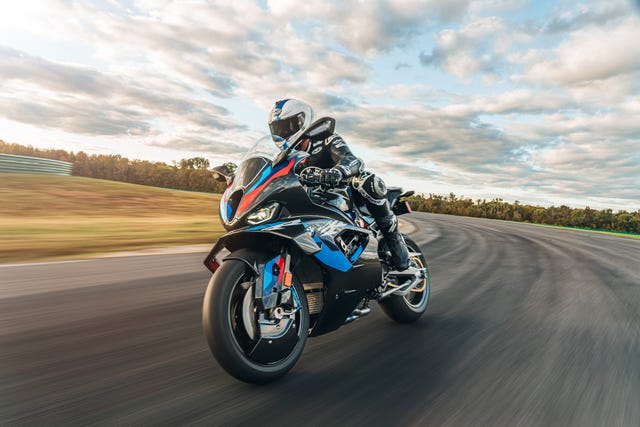 View Photos of the BMW M1000 RR Superbike at Lightning Lap 2024