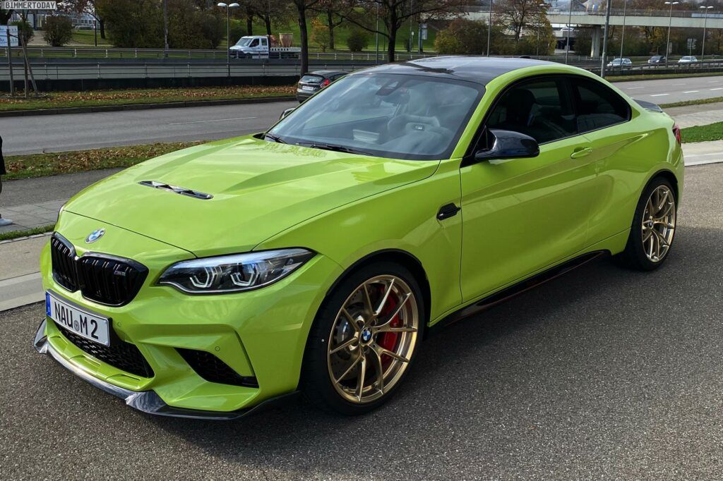  El BMW M2 CS se viste de Birch Green; un color único