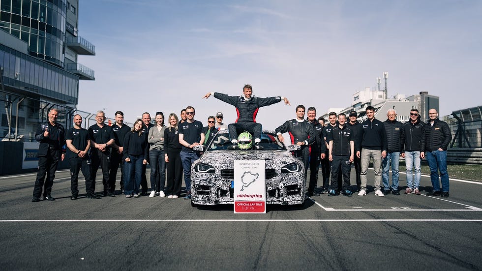 bmw m2 cs nurburgring record