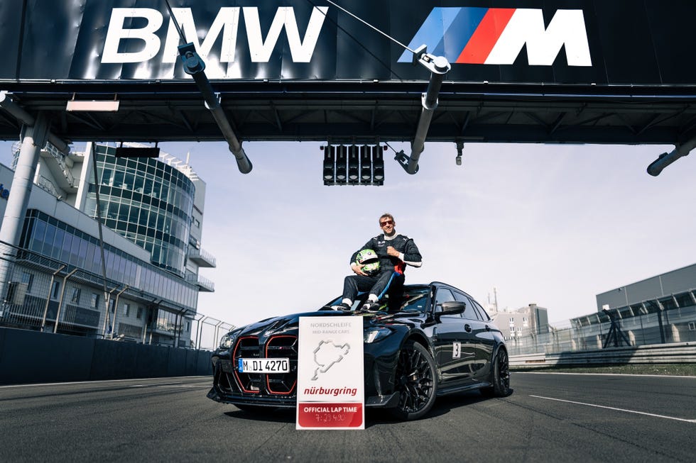 bmw m3 cs touring record familiar nurburgring