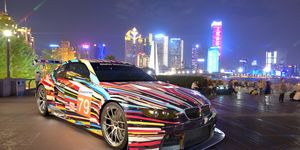 jeff koons bmw art car in augmented reality app