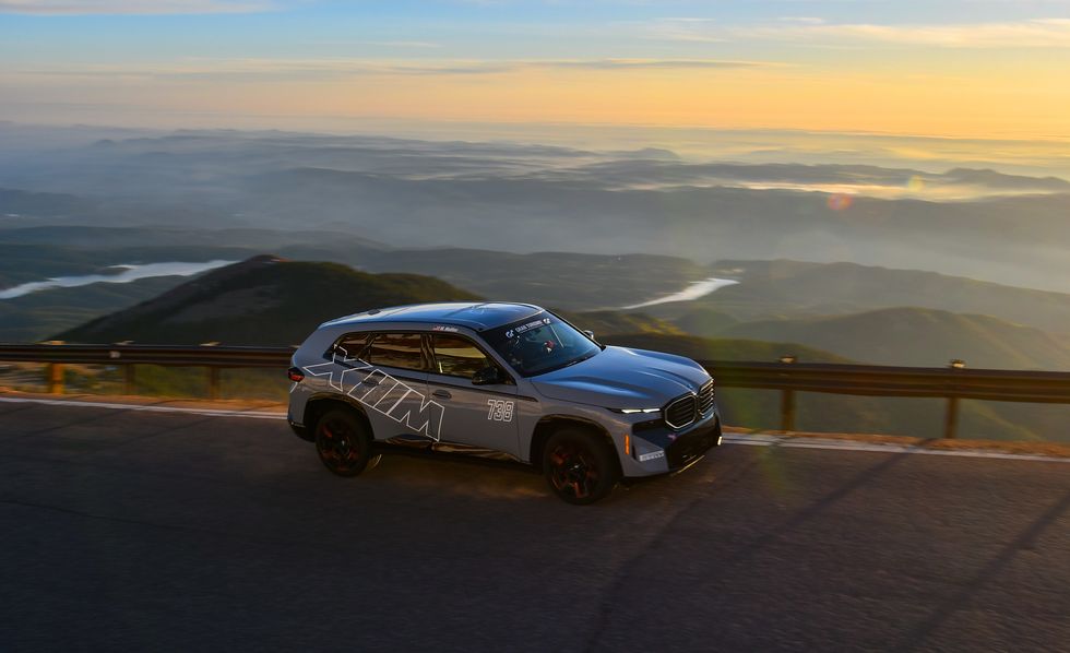 BMW XM Label Red sets Pikes Peak record after June crash