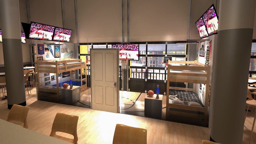 Building, Room, Interior design, Furniture, Architecture, Restaurant, 