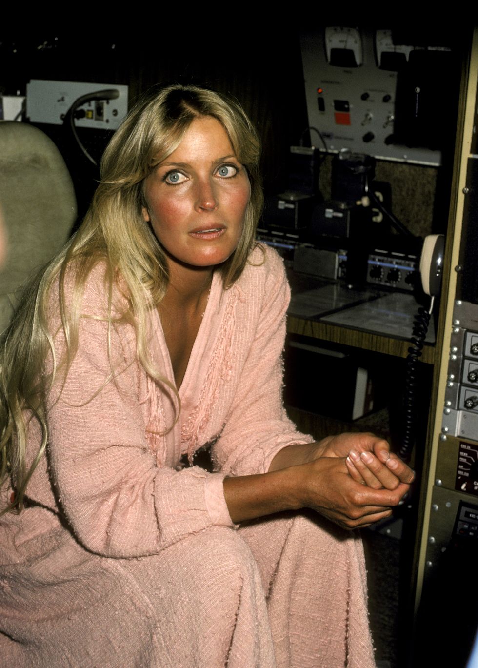 bo derek at a taping of "the tonight show with johnny carson"