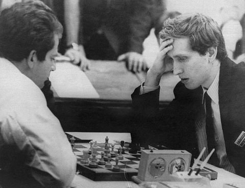 chess game between bobby fischer and boris spassky