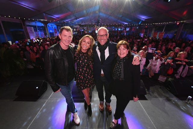 Food Network & Cooking Channel New York City Wine & Food Festival Presented By Capital One - Food Network's Rooftop Birthday Party Hosted By Alton Brown, Giada De Laurentiis, Bobby Flay And Ina Garten