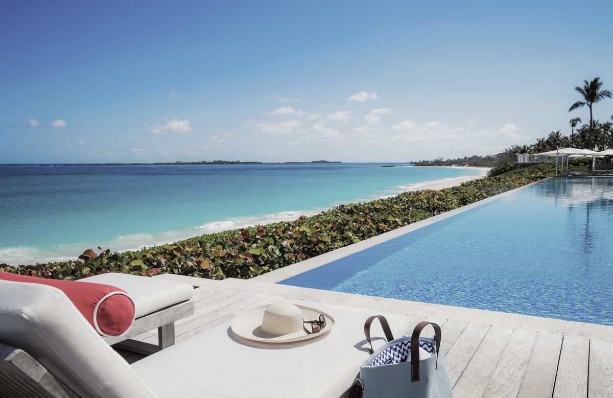 Sky, Property, Vacation, Resort, Swimming pool, Real estate, Ocean, House, Sea, Caribbean, 