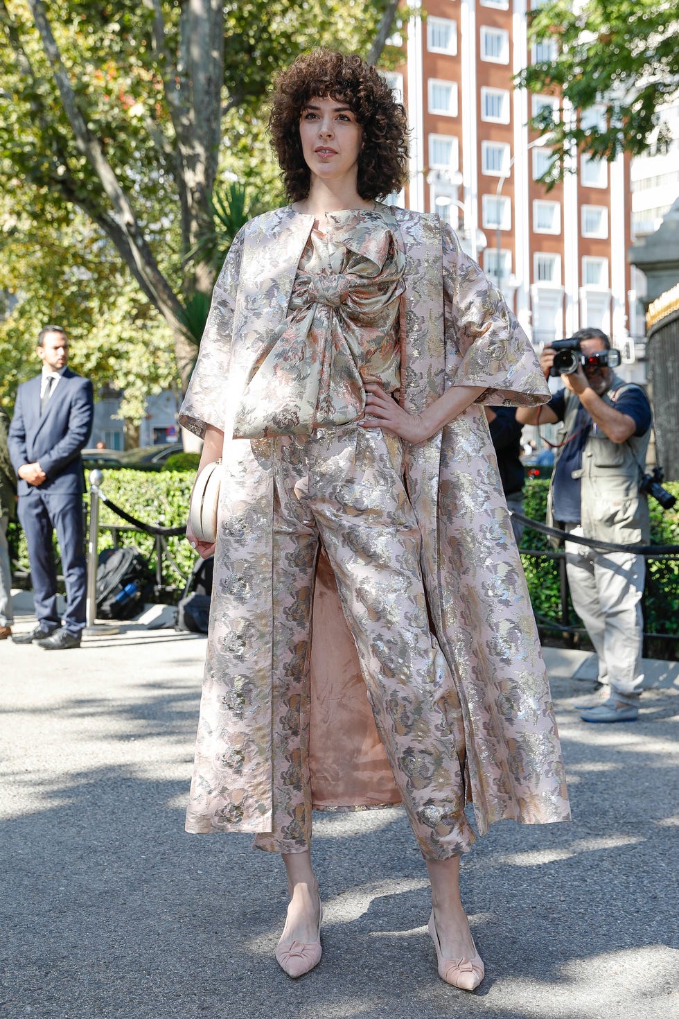 Clothing, Street fashion, Fashion, Snapshot, Costume, Outerwear, Fashion design, Uniform, Military camouflage, Photography, 