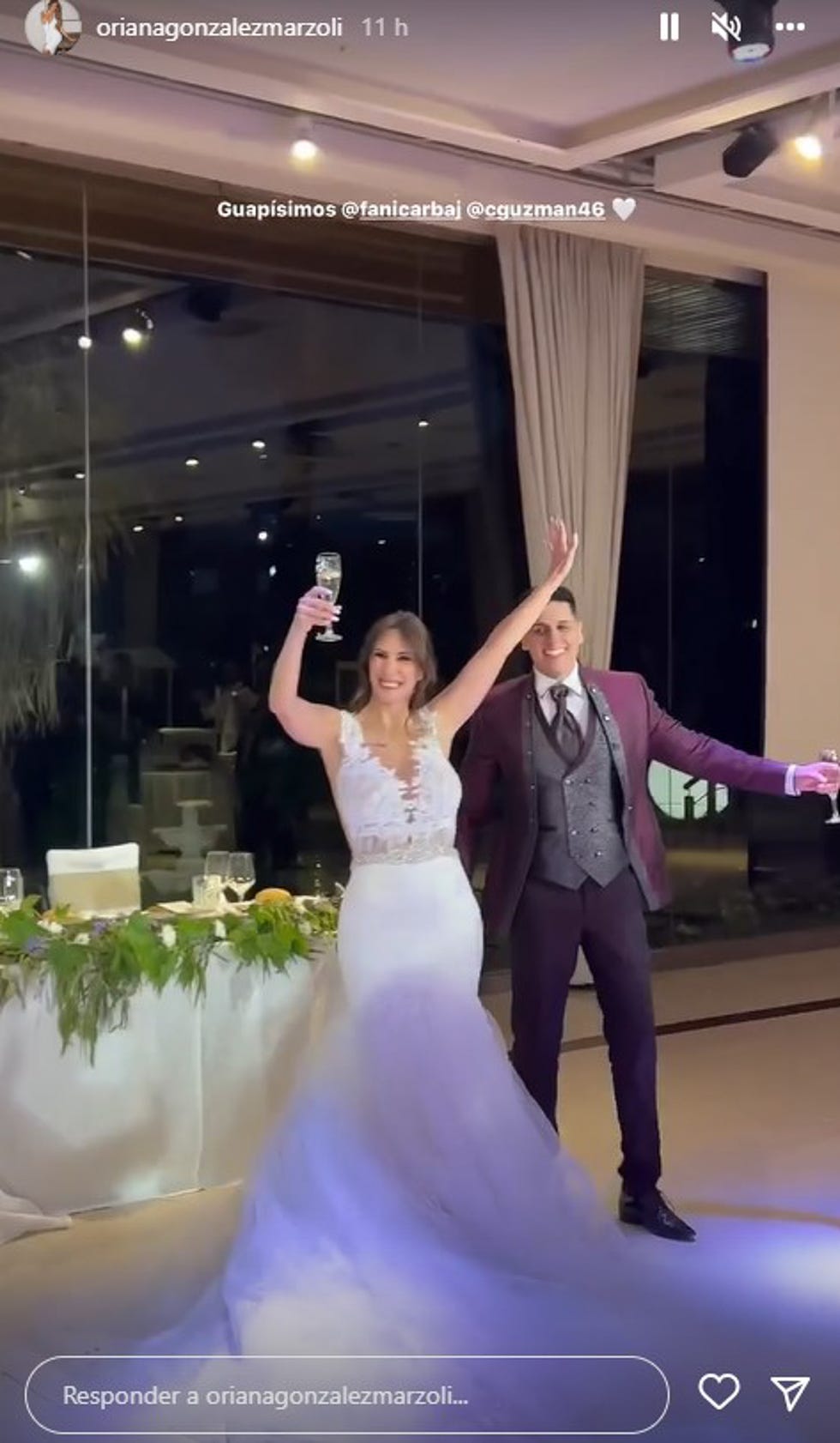 boda de fani y christofer