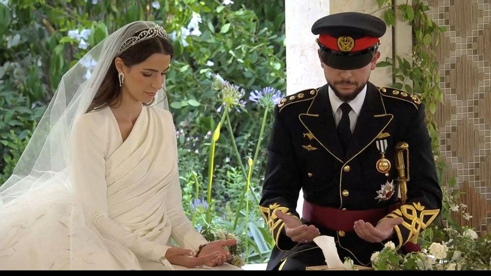 los reyes eméritos en jodania