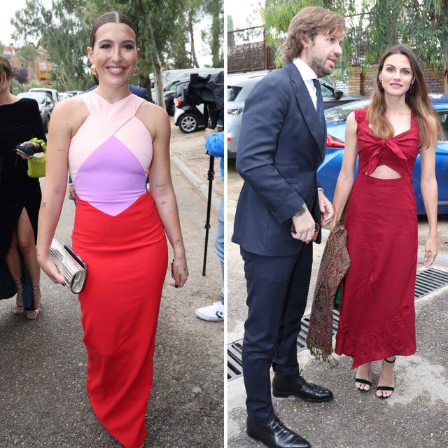 amaia salamanca o alba díaz entre los invitados a la boda willy bárcenas y loreto sesma