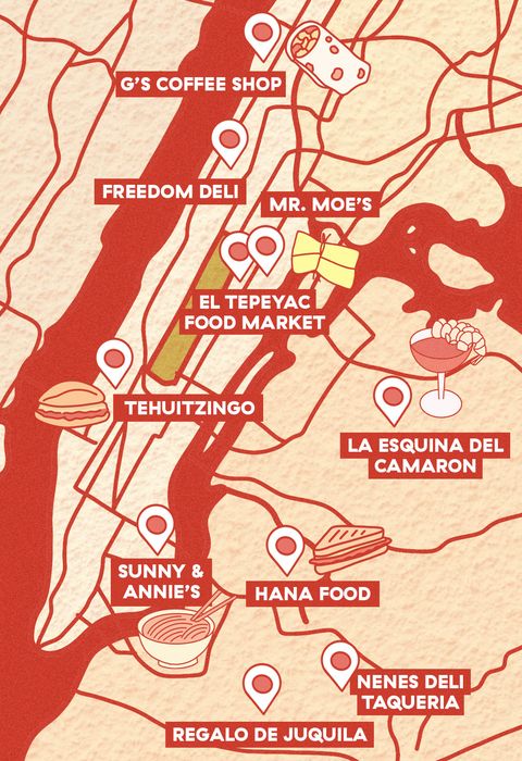 map of bodegas across new york