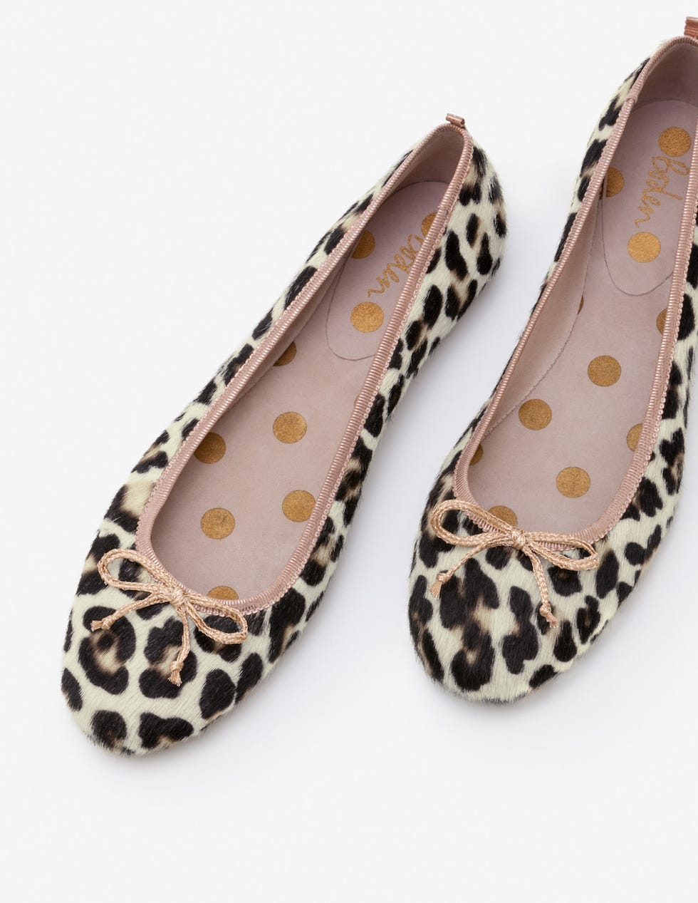 Boden's leopard print flats are ideal for spring