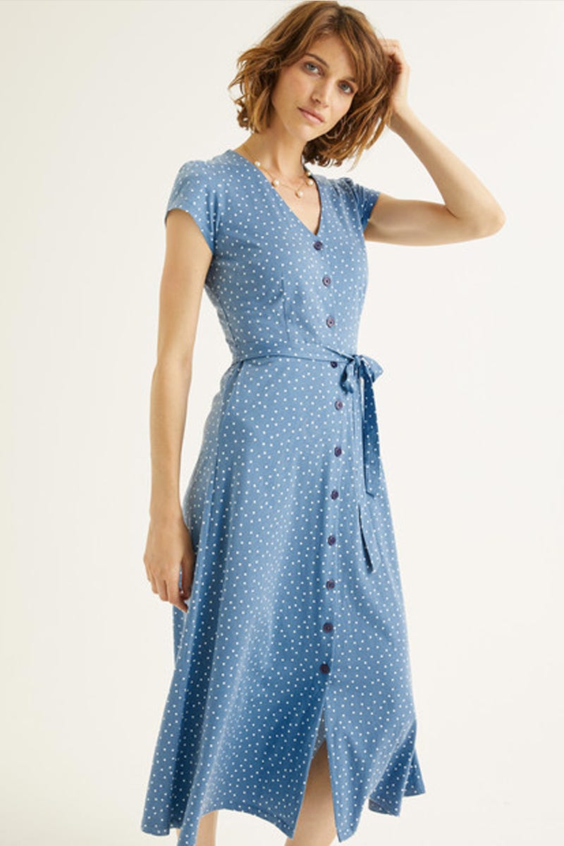 Boden polka dot dress 