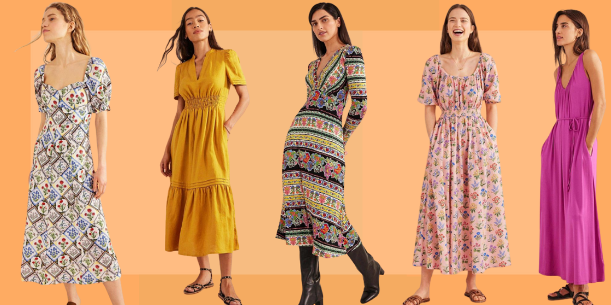 Our favourite Boden dresses to wear this spring