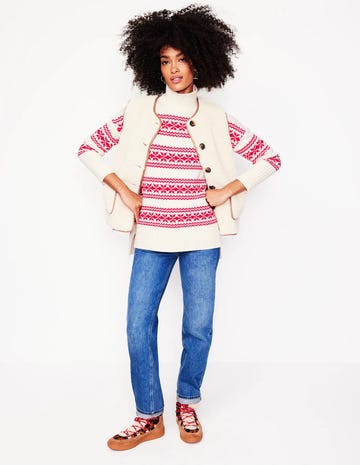 boden fair isle jumper