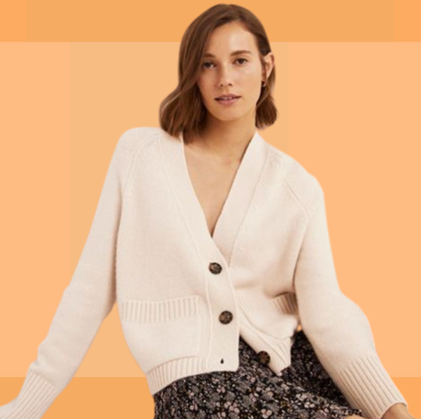 This Boden cardigan is all over Instagram right now