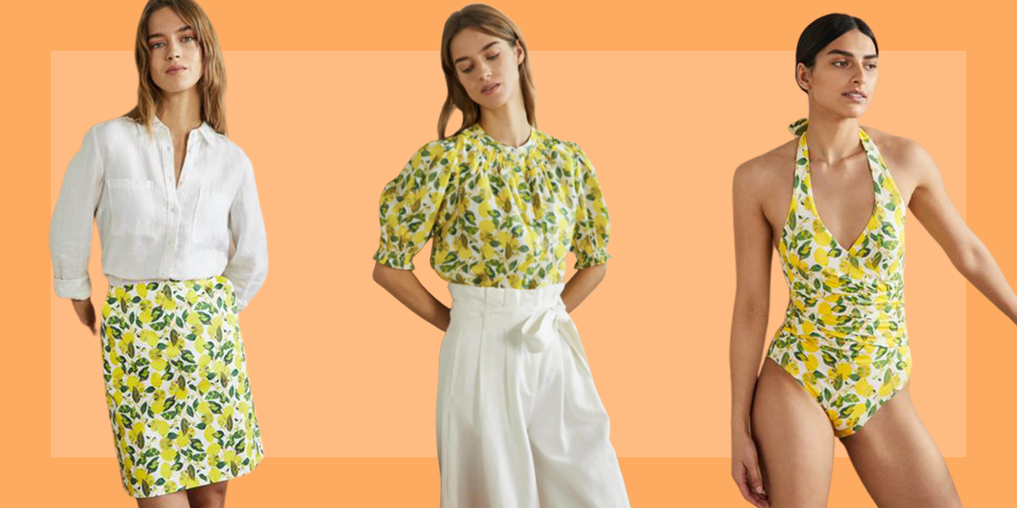 Boden launch gorgeous lemon print collection for spring