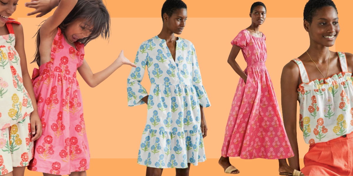 Boden launch spring print collaboration with designer Molly Mahon