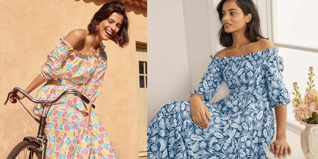 boden off the shoulder dress