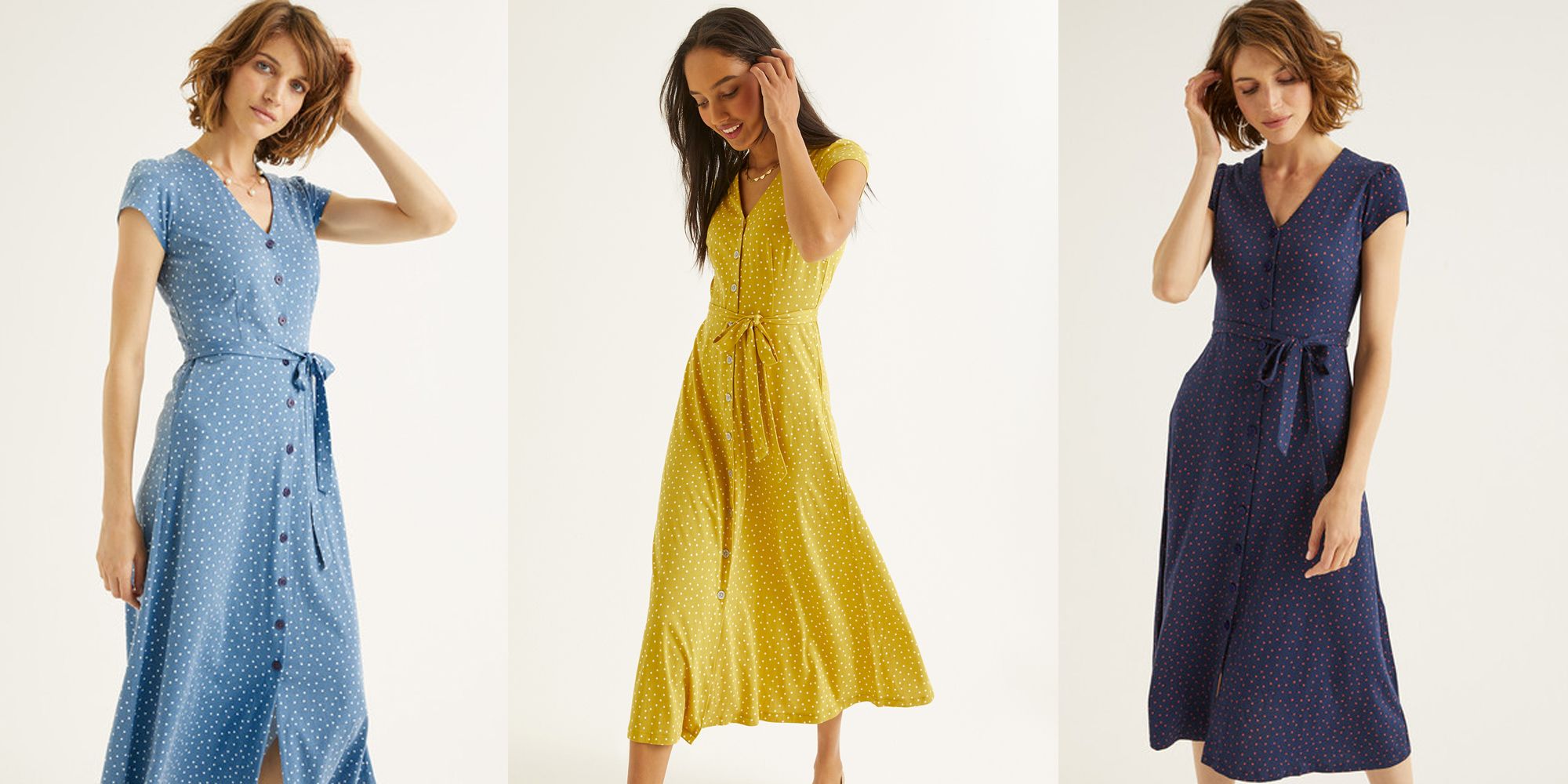 Boden store spotted dress