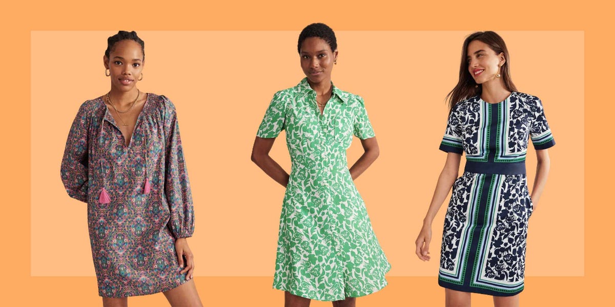 Boden's summer dresses are seasonal staples