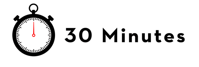 ticking timer 30 minutes