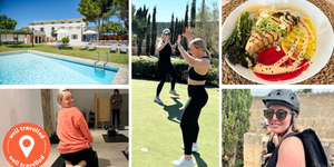 the body camp mallorca one week review women's health alice liveing claire sanderson