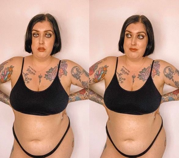 Body confidence influencer's response video to fat trolls