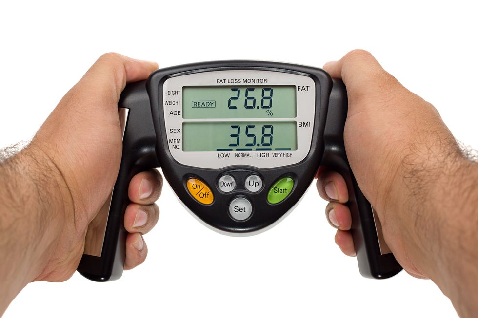 Body Fat Measuring Device, Handheld Body Fat Caliper For Measure