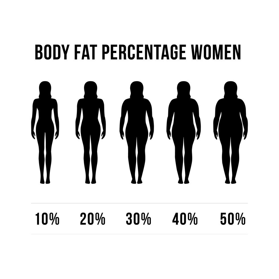 body fat percentage woman