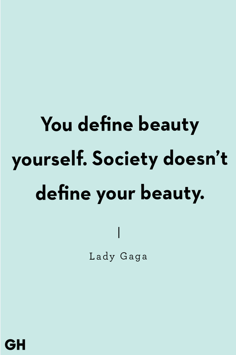 lady gaga body positive quote