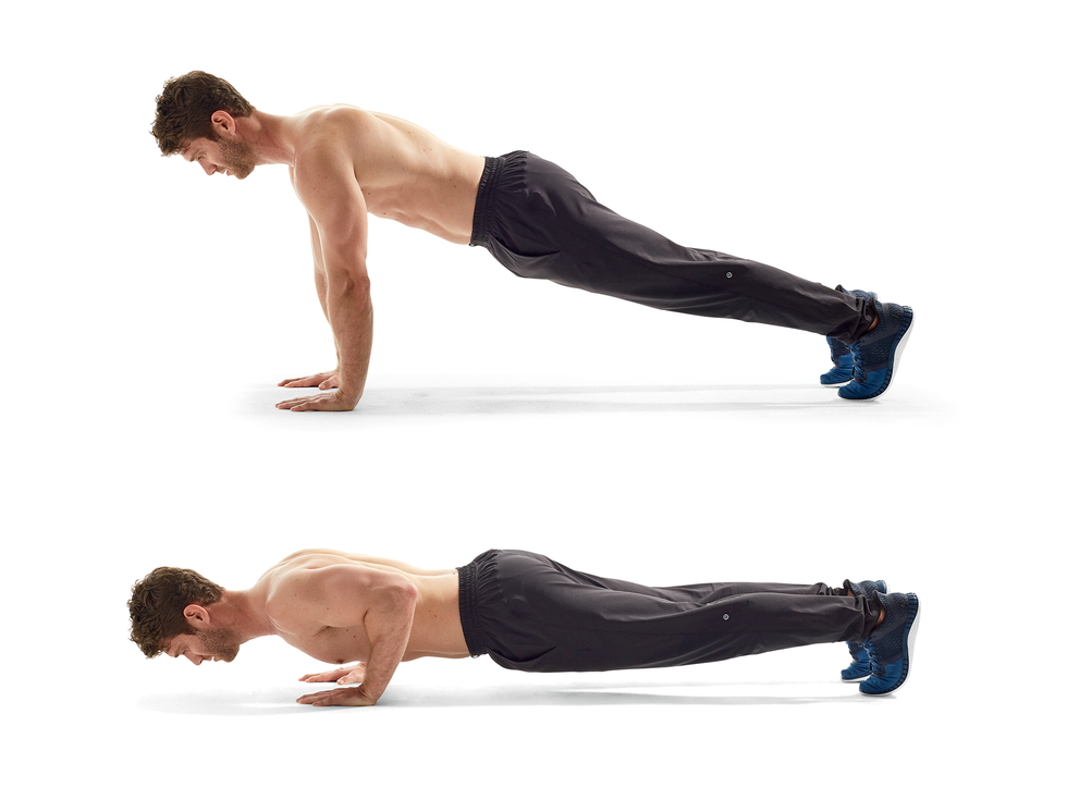 Press up, Arm, Plank, Shoulder, Physical fitness, Abdomen, Chest, Leg, Joint, Exercise, 