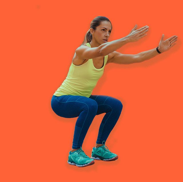 perfect form of Squat for beginners