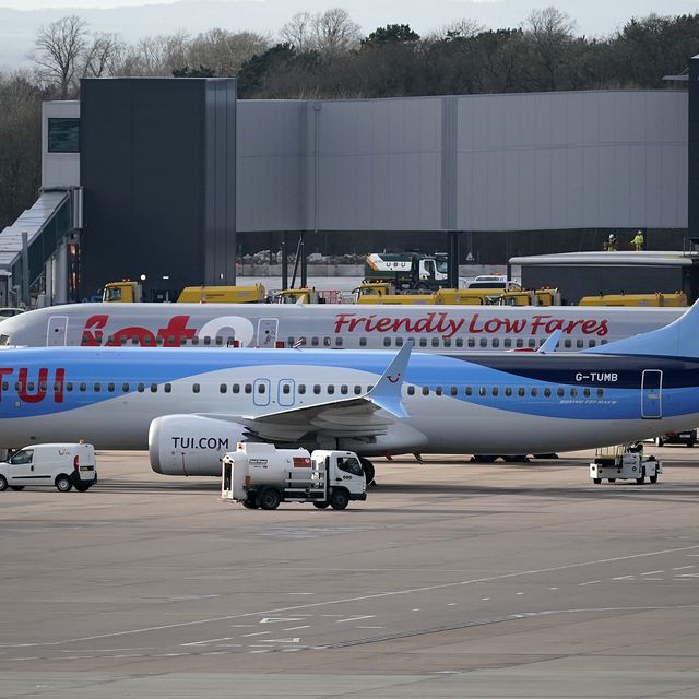 Boeing 737 Max 8 Parked After UK Civil Aviation Authority Instructed Grounding The Aircraft Following The Ethiopian Crash