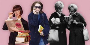 Vier vrouwen met boeken