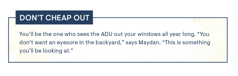 dont cheap out you will be the one to see your adus out of your window all year long