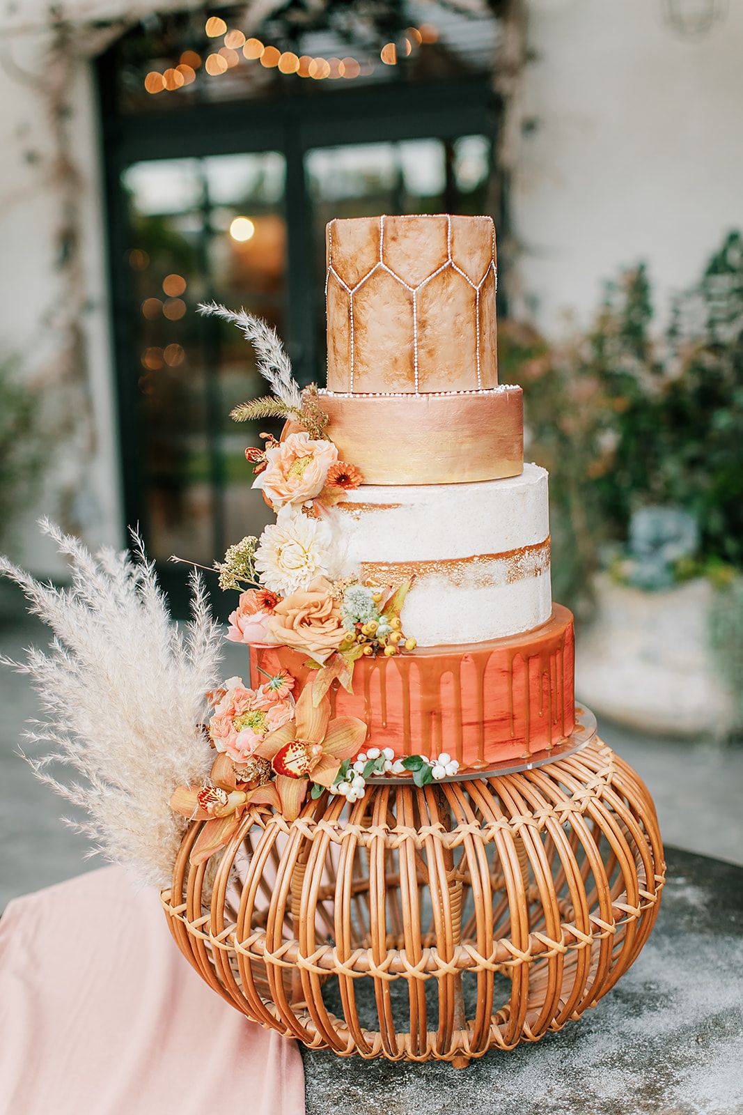 20 Unique Bohemian Wedding Cake Ideas for Your Big Day