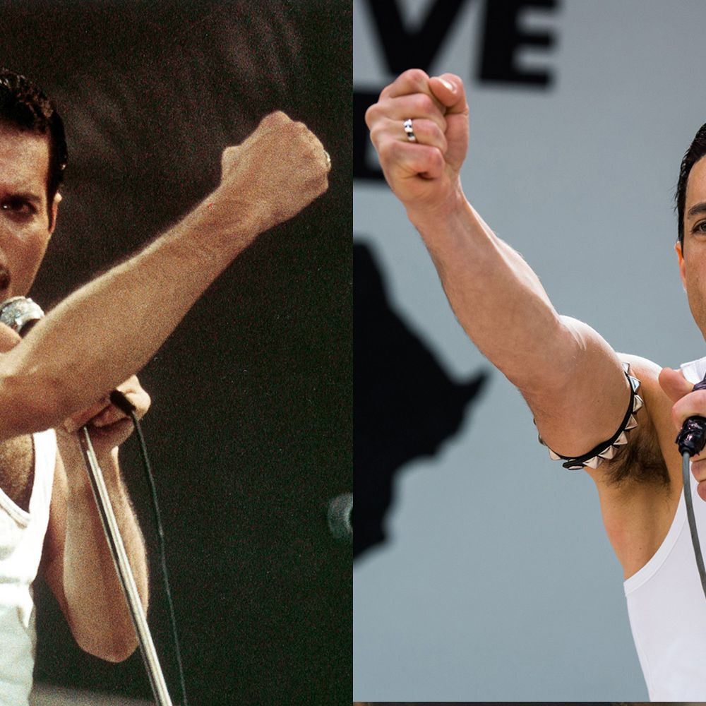 Bohemian Rhapsody' Cast vs. Real Life Queen Band Members in Photos