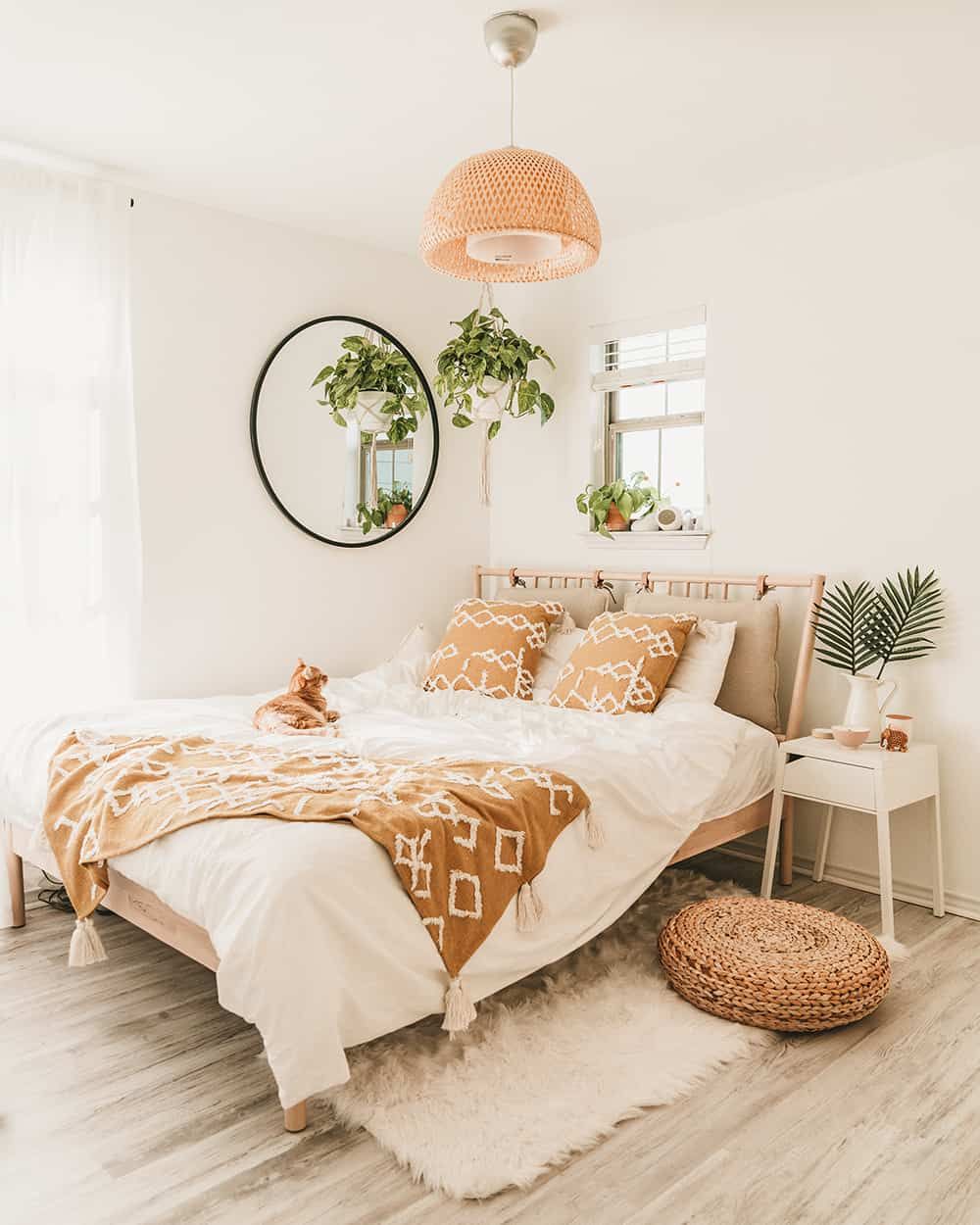 13 Boho Bedroom Ideas - Decorating a Bohemian Bedroom on a Budget