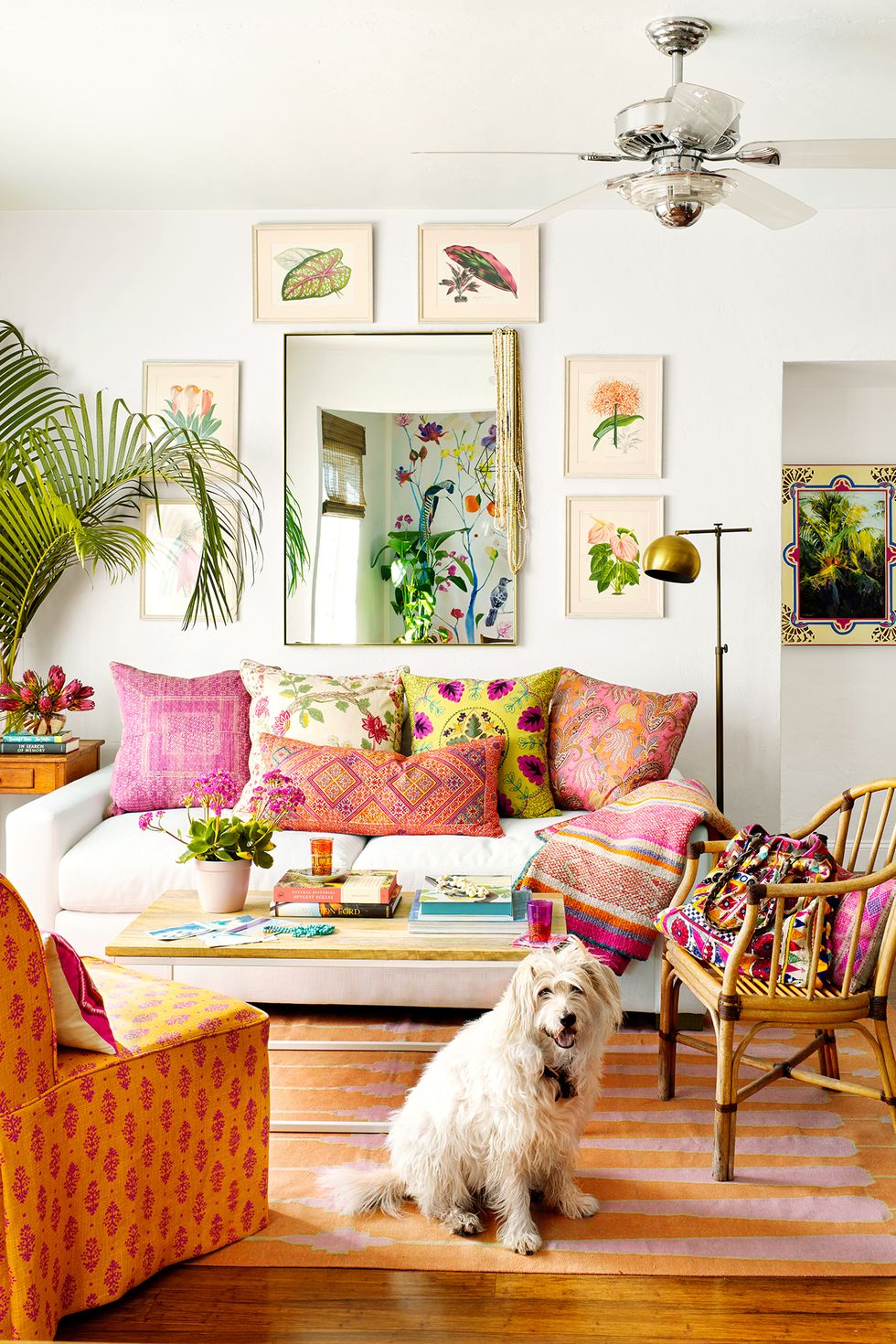 12 Inspiring Boho Living Room Ideas - Bohemian Living Room Decor ...