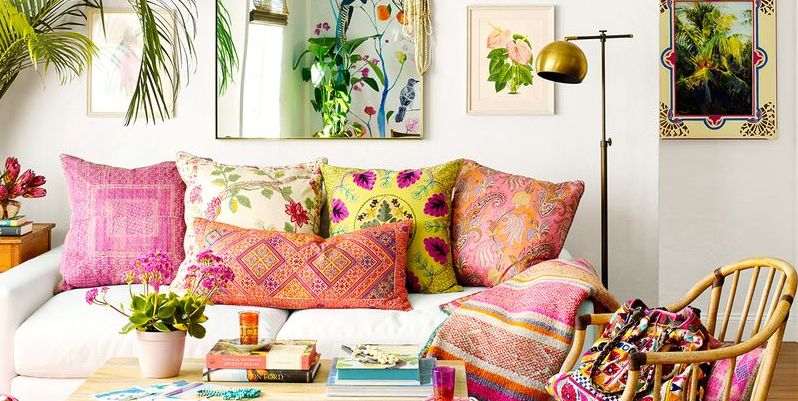 12 Inspiring Boho Living Room Ideas - Bohemian Living Room Decor Inspiration
