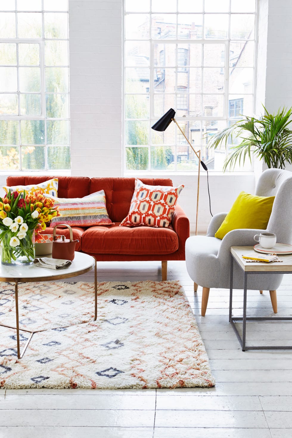 boho urban sunroom
