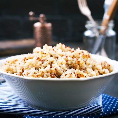 boiled quinoa
