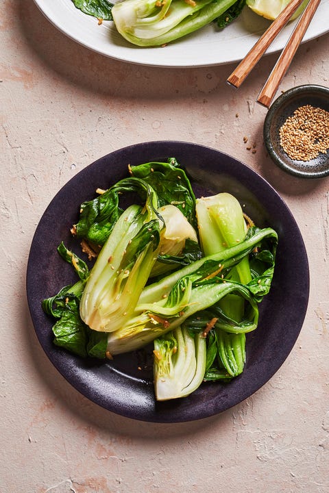 ginger sesame bok choy