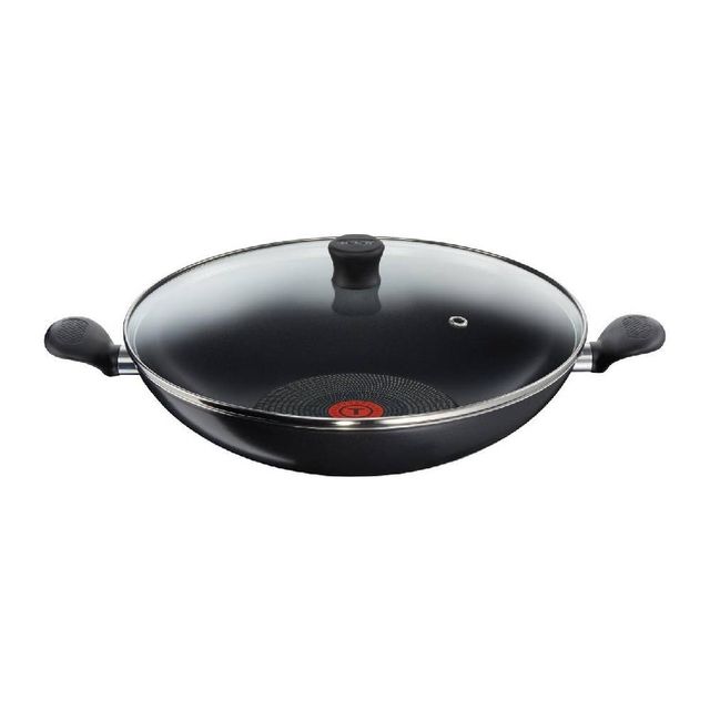 tefal ideal wokpan   Ø 36 cm   met glazen deksel