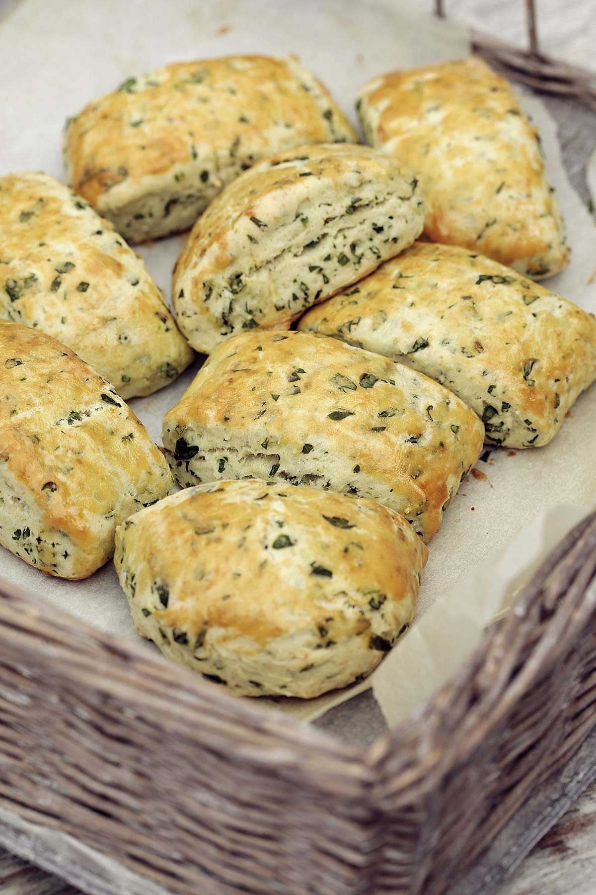 bollitos de espinacas
