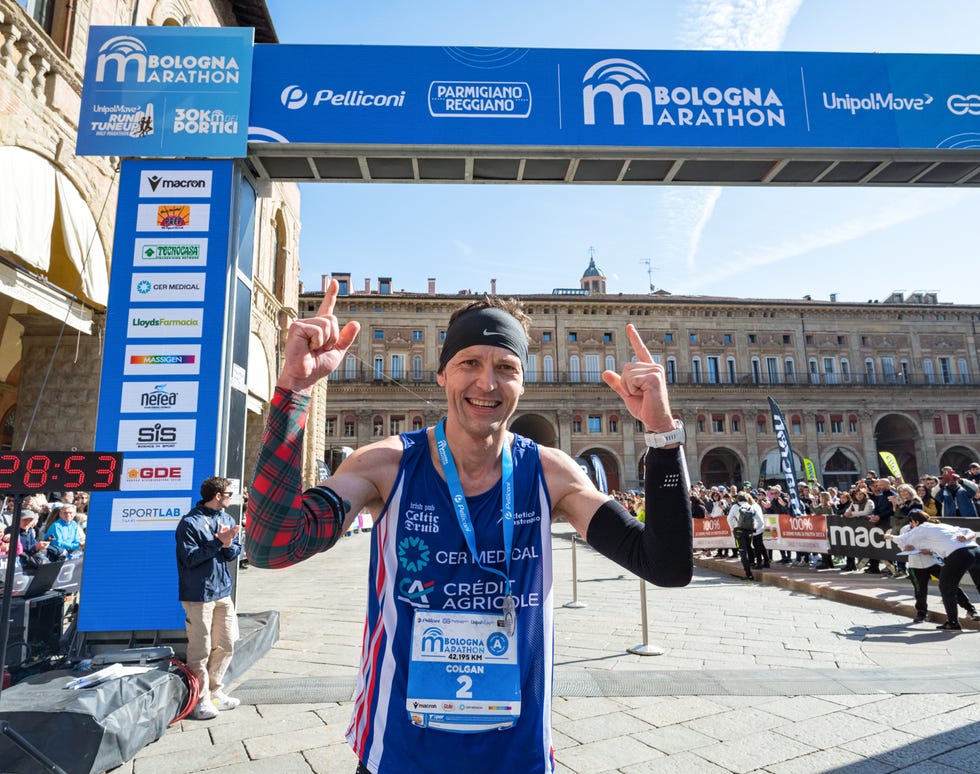 david colgan, vincitore della bologna marathon 2023﻿